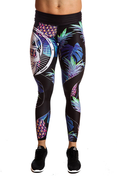 Pineapple Skull Beauty Tights