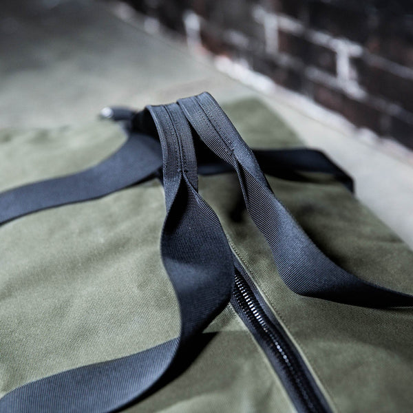 XL Waxed Canvas Traditional Duffle