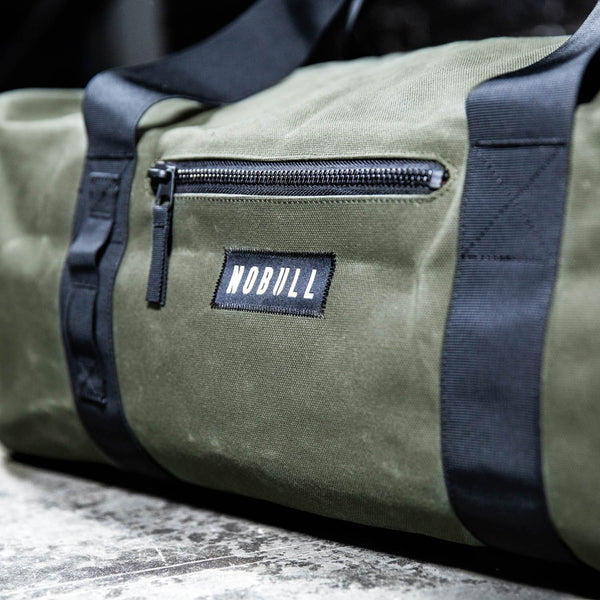 XL Waxed Canvas Traditional Duffle
