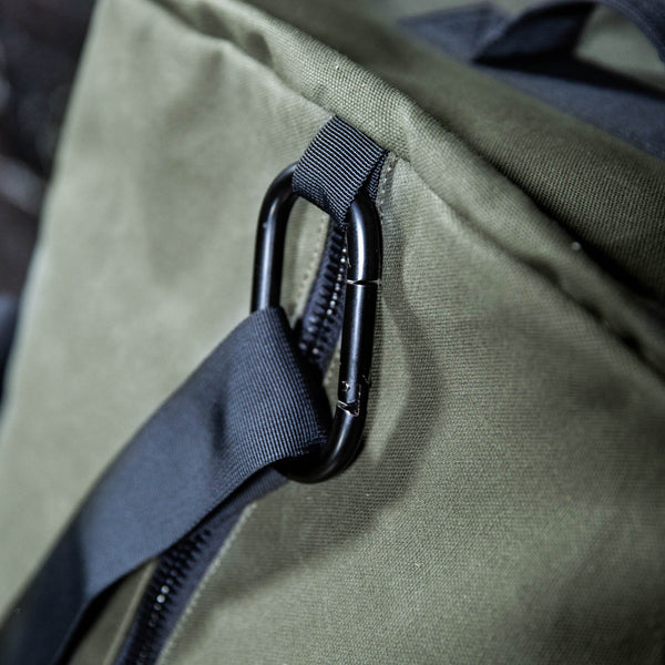 XL Waxed Canvas Traditional Duffle