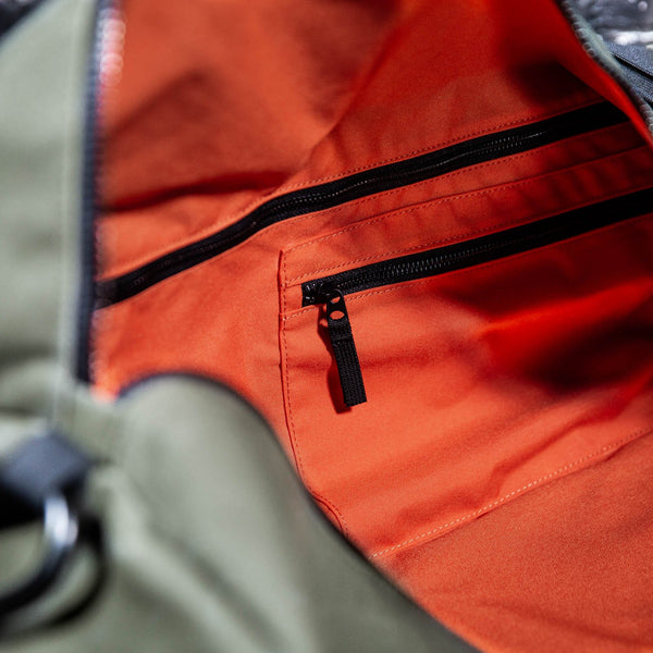 XL Waxed Canvas Traditional Duffle
