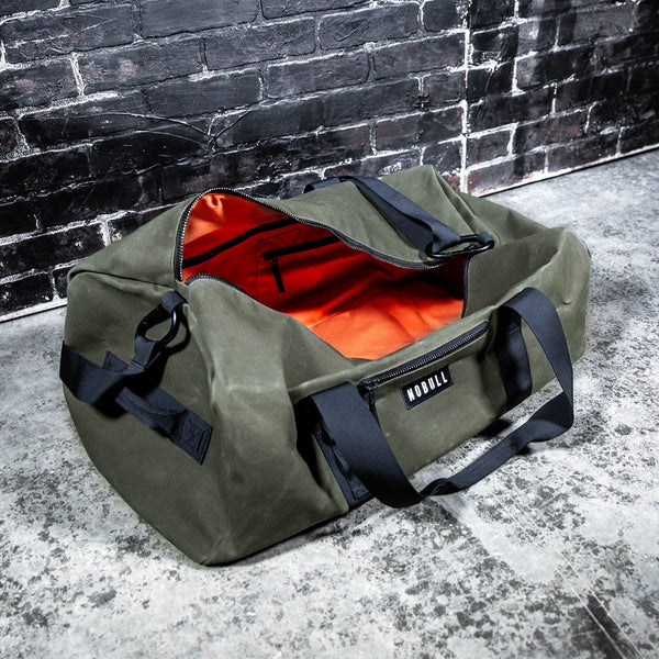 XL Waxed Canvas Traditional Duffle