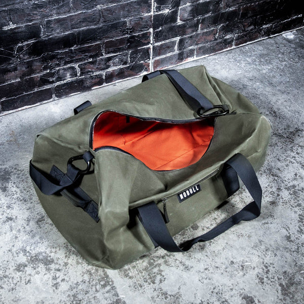 XL Waxed Canvas Traditional Duffle