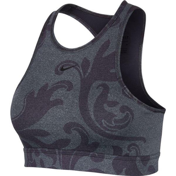 Swoosh Heather Baroque Print Bra
