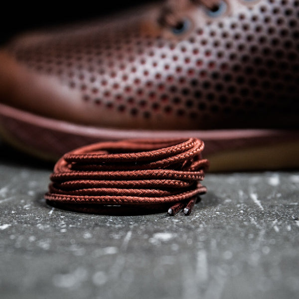 Coffee Leather Trainer