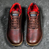 Coffee Leather Trainer