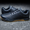 Black Gum Leather Trainer