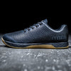 Black Gum Leather Trainer