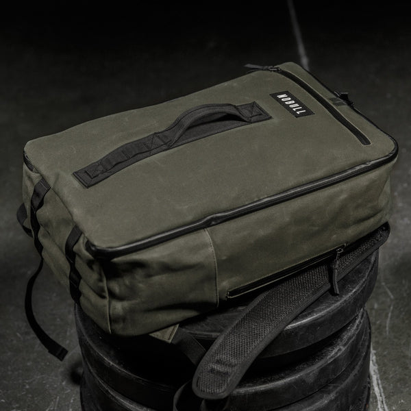 Waxed Canvas Backpack