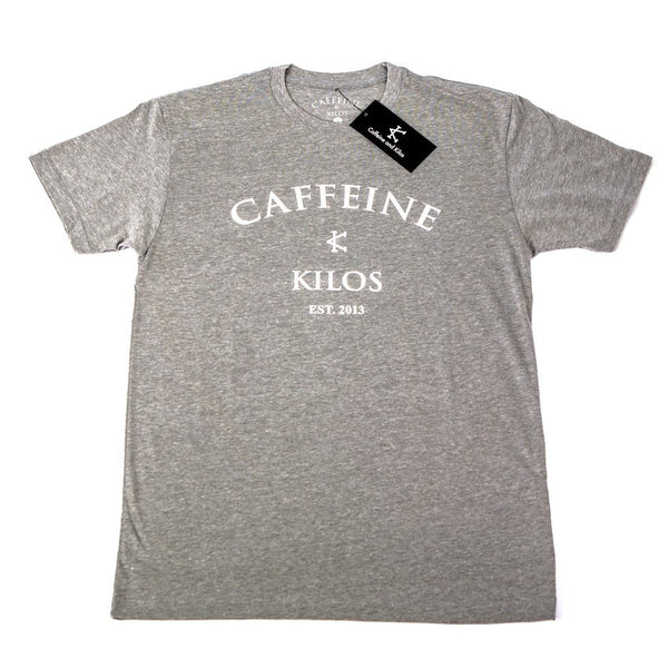 Caffeine and Kilos Logo Tee