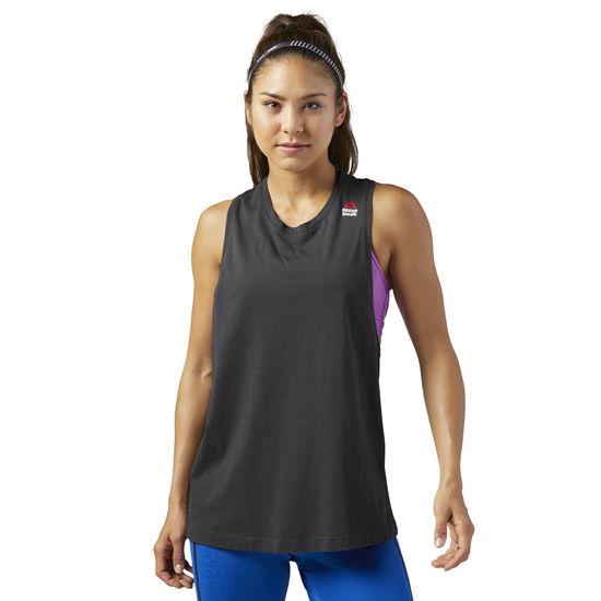 CrossFit Sprayed Muscle Tank