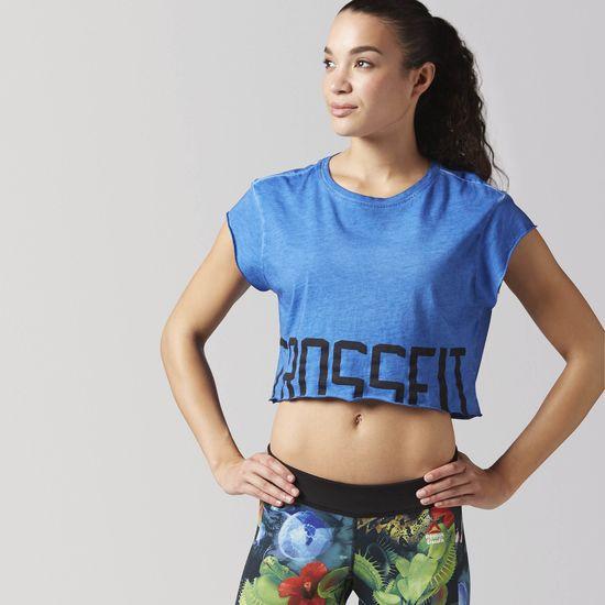 CrossFit Washed Crop Tee