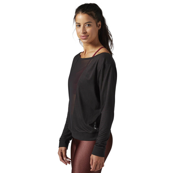 Mesh Long Sleeve Tee