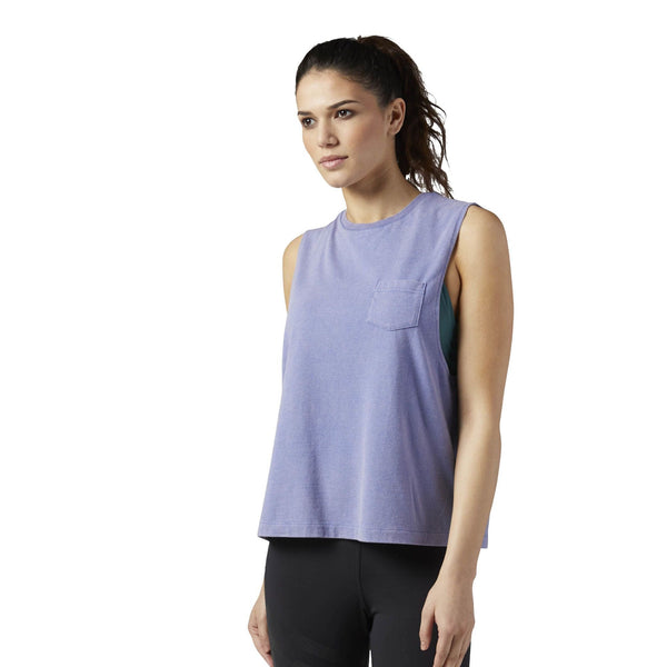 Stone Wash Muscle Tank
