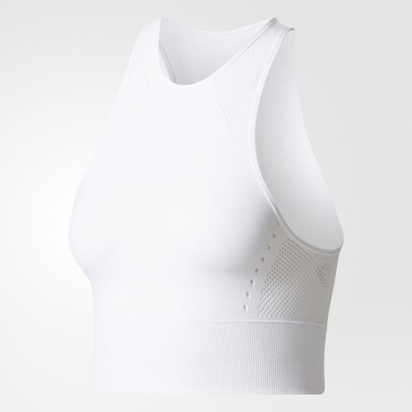 Warp-Knit Crop Top