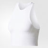 Warp-Knit Crop Top
