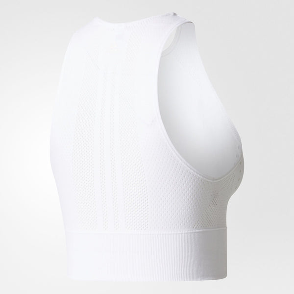 Warp-Knit Crop Top