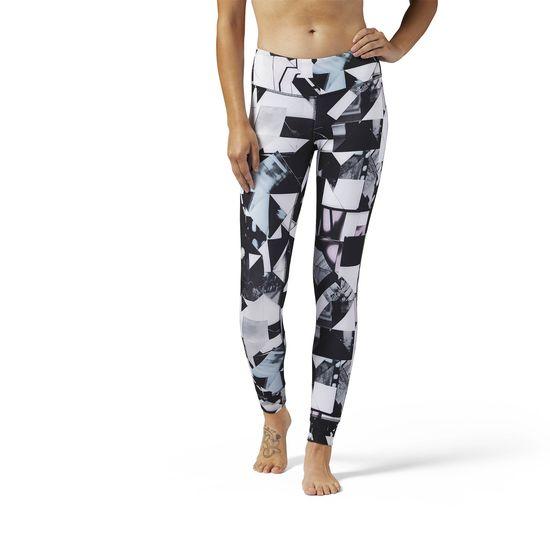 Lux Legging- Photo Fold Print