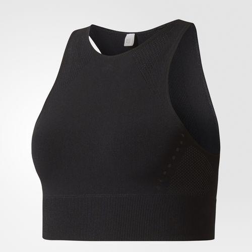 Warp-Knit Crop Top
