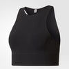 Warp-Knit Crop Top