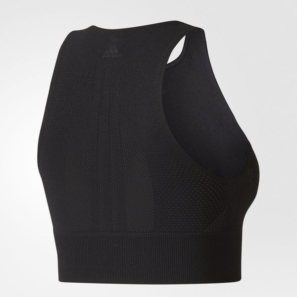 Warp-Knit Crop Top