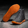High-Top Black Heather Orange Trainer