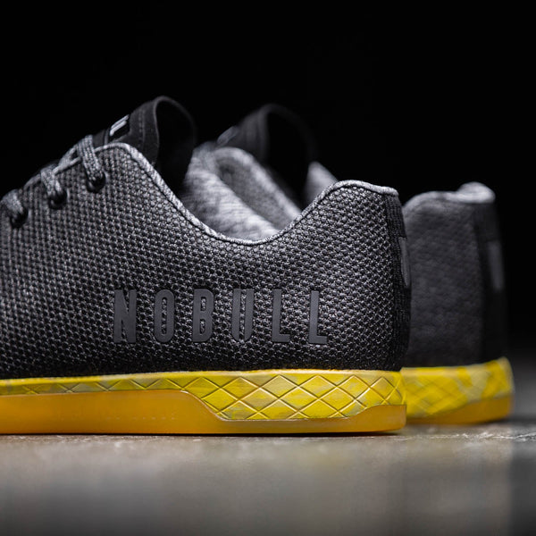 Black Heather Yellow Trainer