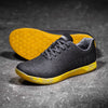 Black Heather Yellow Trainer