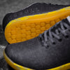 Black Heather Yellow Trainer