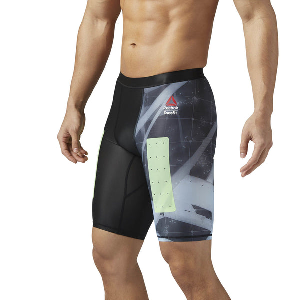 CrossFit Compression Shorts- Heiorig Print