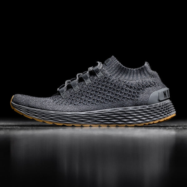 Dark Grey Knit Runner