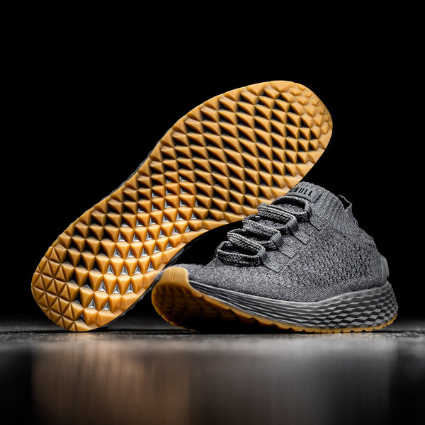 Dark Grey Knit Runner