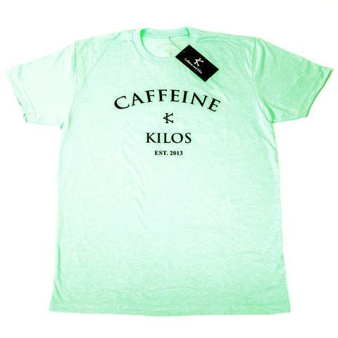 Caffeine and Kilos Logo Tee