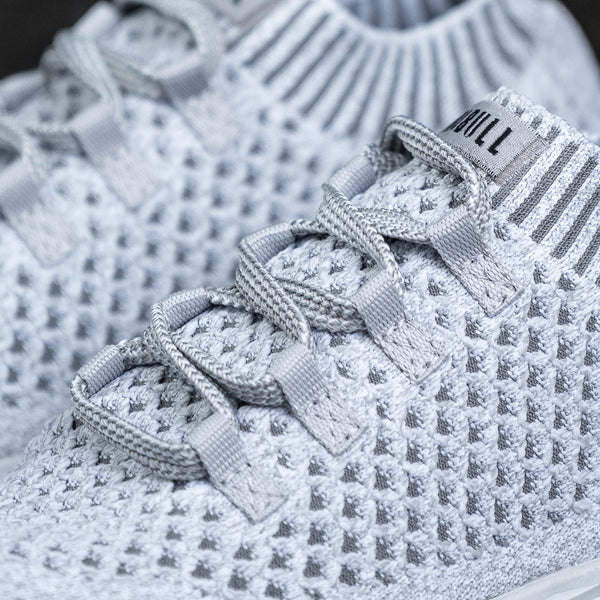 Cool Grey Knit Runner
