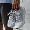 Cool Grey Knit Runner