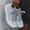 Cool Grey Knit Runner