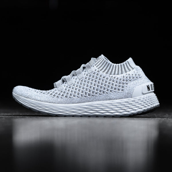 Cool Grey Knit Runner