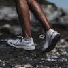 Cool Grey Knit Runner
