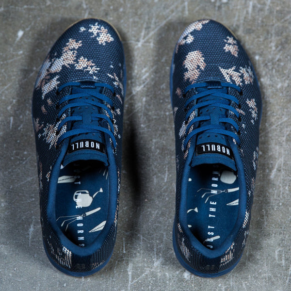Dark Floral Gum Trainer